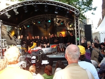 Trimobile im Einsatz auf dem Kirchentag in Hamburg