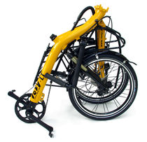 Toxy-LT foldable full suspension touring recumbent - folding commuting bike 