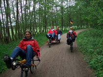 Spezial-Fahrräder testen, erleben und genießen an und auf der Elbe