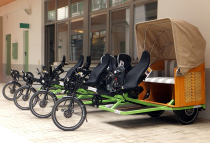 Trimobil velo taxi pedelec & rikshaw trike - perfect for tourism Trimobil velo taxi pedelec & rikshaw trike - perfect for tourism