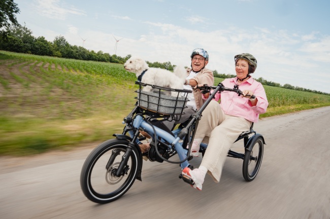Kettwiesel_TWO_Senioren_Tandem-in_Fahrt Wirklich gemeinsam unterwegs...